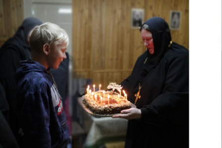 День Рождения в монастыре